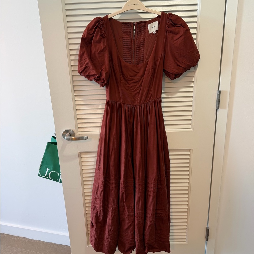 Reformation Everlyn Dress Fig Jam - Size 4 - Picture 4 of 6